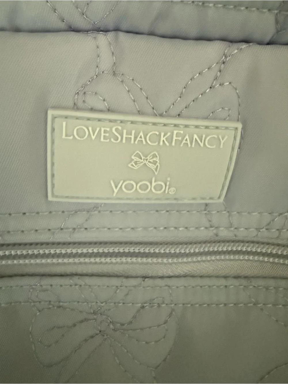 LoveShackFancy x Target - Yoobi Everblooming Rosettes Ditsy Backpack Breezy Blue